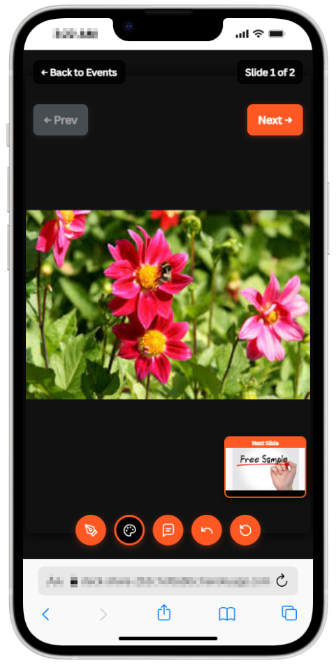 Slide 3 - Phone Screenshot